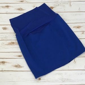Liz Lange Maternity Royal Cobalt Blue Skirt